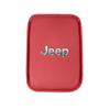 PU Leather Car Armrest Box Mat Arm Rest Cushion Accessories For Jeep Grand Cherokee Wrangler JK Gladiator Compass Renegade Recon AMT1
