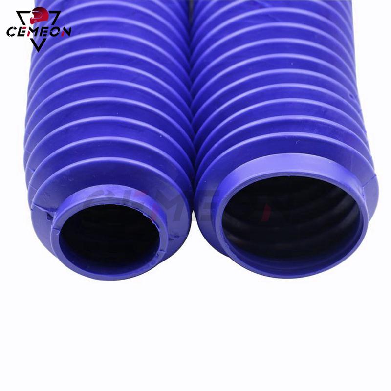 Rubber Motocross Front Fork Dust Cover Shock Absorber Gaiter Gaitors Boots 2X 360MM Universal Variety Models