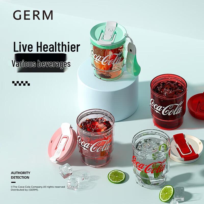 Бутылка для воды Germ x Coca-Cola в бамбуковом стиле, 375 мл