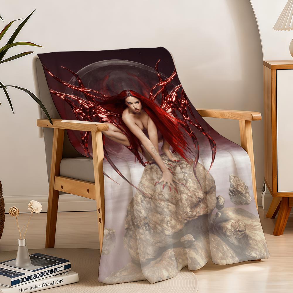 DRAGON Blanket NAVE Throw Super Cosy Plush Living Room Lola Sofa Couch Indigo Childish Birthday Gifts