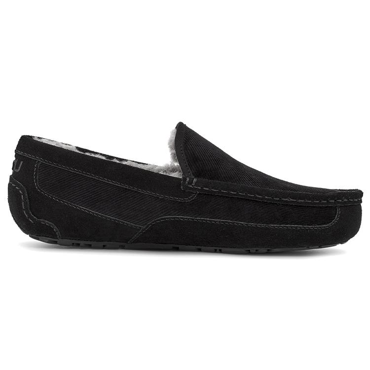 UGG Ascot Corduroy Ii 'Black' (Unisex) Casual Shoes 1125932 BLK