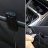 Автомобильное зарядное устройство, 4-портовый USB-концентратор, удлинительный кабель 1,7 м/5,6 фута, пассажирская передняя задняя часть, быстрая зарядка автомобиля