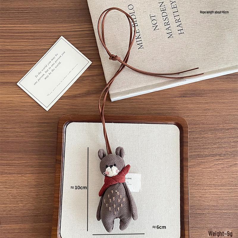 Корейское ручное детское ожерелье с кулоном в виде мультяшного животного