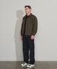 PANICALE Black Straight Fit Back-Banding Denim Pants