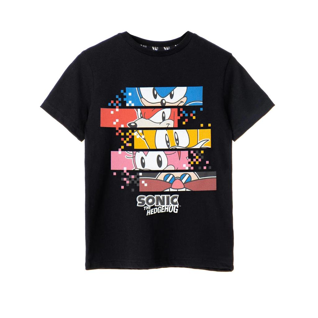 Sonic The Hedgehog Boys Pixel T-Shirt