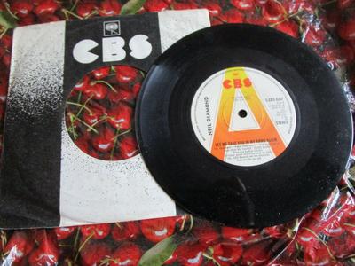 7-дюймовая пластинка NEIL DIAMOND - Let Me Take You In My Arms Again SCBS6207PROMO CBS 1978 UK Рок Б/У