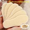 1/3pair Winter Plush Insole, Padded And Thickened Can Be Cut Fur Body Sweat Moisture Soft And Comfortable Warm Insole