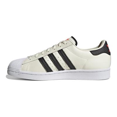 Оригинальные кроссовки Superstar 'Белые Черные Оранжевые' FU9530