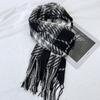 Scarf Women's New Tassel Autumn and Winter Imitation Cashmere Shawl Thickened Warm Student Scarf