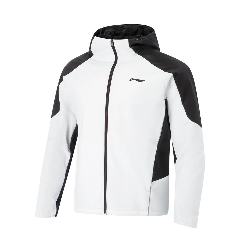 Li-Ning Беговая серия Минималистичный колор-блок Повседневная универсальная модная куртка софтшелл Мужские куртки AFDVB55-4