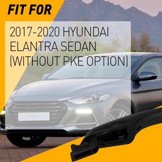 Exterior Door Fits Front Left+Right Handle 2017- Fit Elantra Hyundai Sedan