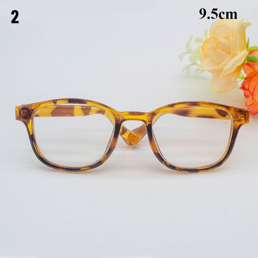for 1/31/4 BJD Plush Doll Eyeglasses Cute Frame Glasses Fashion Glasses Clothes For 15cm/20cm Dolls