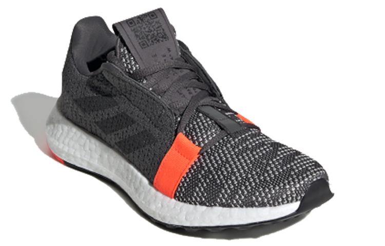 adidas Senseboost Go J Амортизация Детские Тренировочные Кроссовки Серый Черный Красный Подростки EE4031
