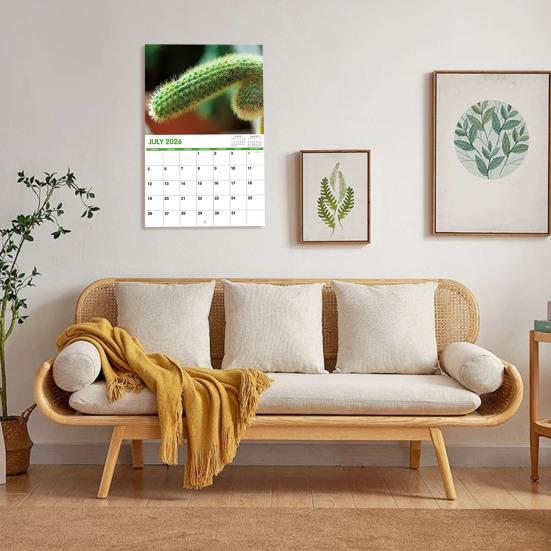 Забавный настенный календарь на 2026 год Янв. 2026 - Дек. 2026 Ежемесячный планер на 12 месяцев