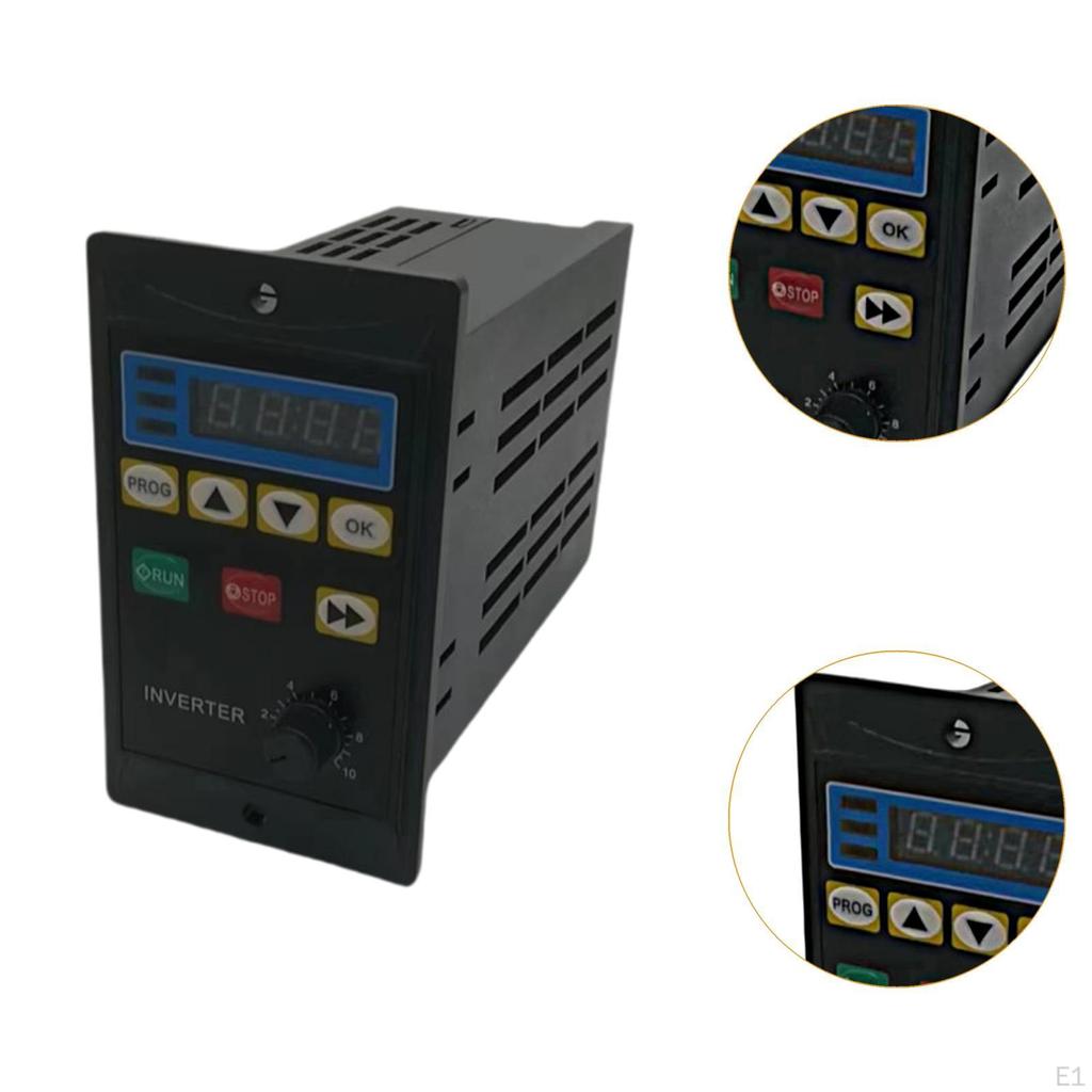 Преобразователь частоты 220 В, изменение скорости, компактный мини-мотор для водяного насоса 400 Вт