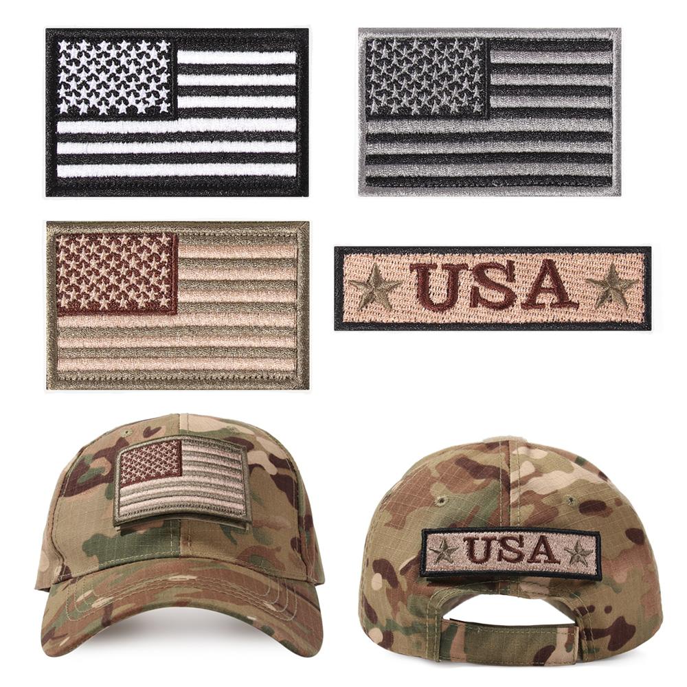 Спортивная кепка с солнцезащитным кремом и камуфляжным принтом, бейсболка с вышитым американским флагом