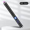 НОВЫЙ Креативный USB-импульсный двойная дуга зажигалка Кухонная с длинной ручкой Зажигалка Уличная ветрозащитная импульсная зажигалка Аксессуар для сигарет Подарок