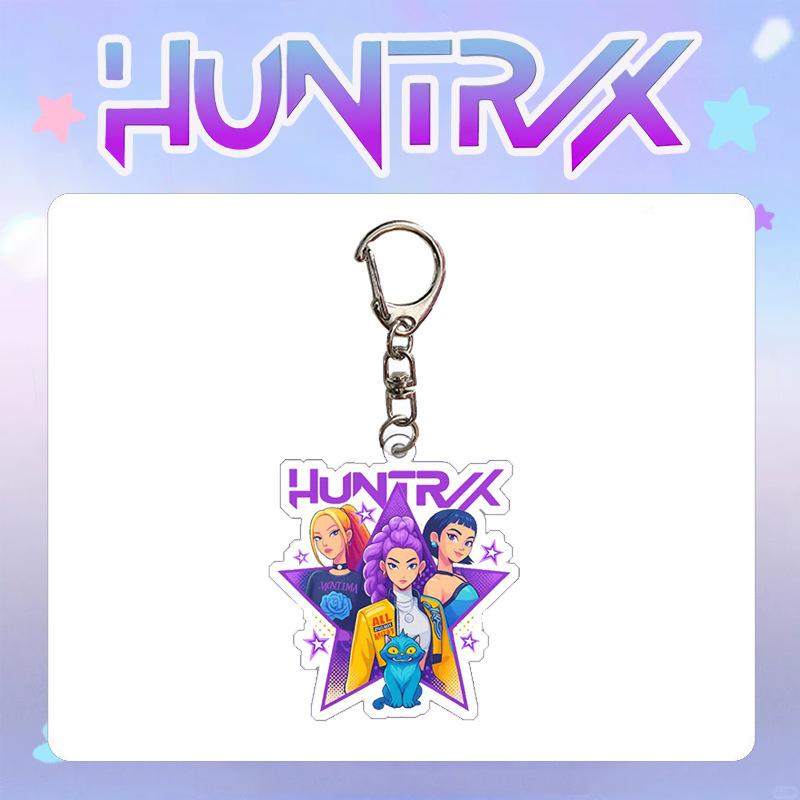 Kpop Demon Hunters Mini Keychains Golden Idol Rumi Zoey Jinu Mira Tiger Keyrings - Kpop Fans Accessories Gifts