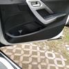 Car Inner Door Stickers for Peugeot 2008 2014 - 2018 4Pcs Carbon Fiber Anti-kick Sticker Door Protector Interior Accessories