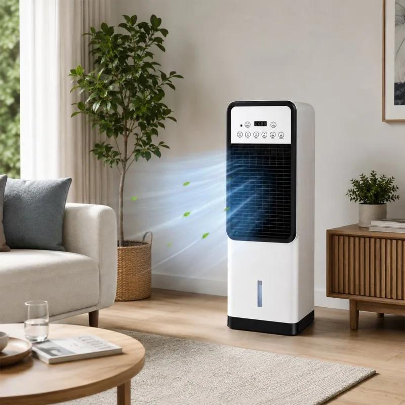 Rafraîchisseur D'air 4-en-1 - Télécommande - Chauffage - 1800 W