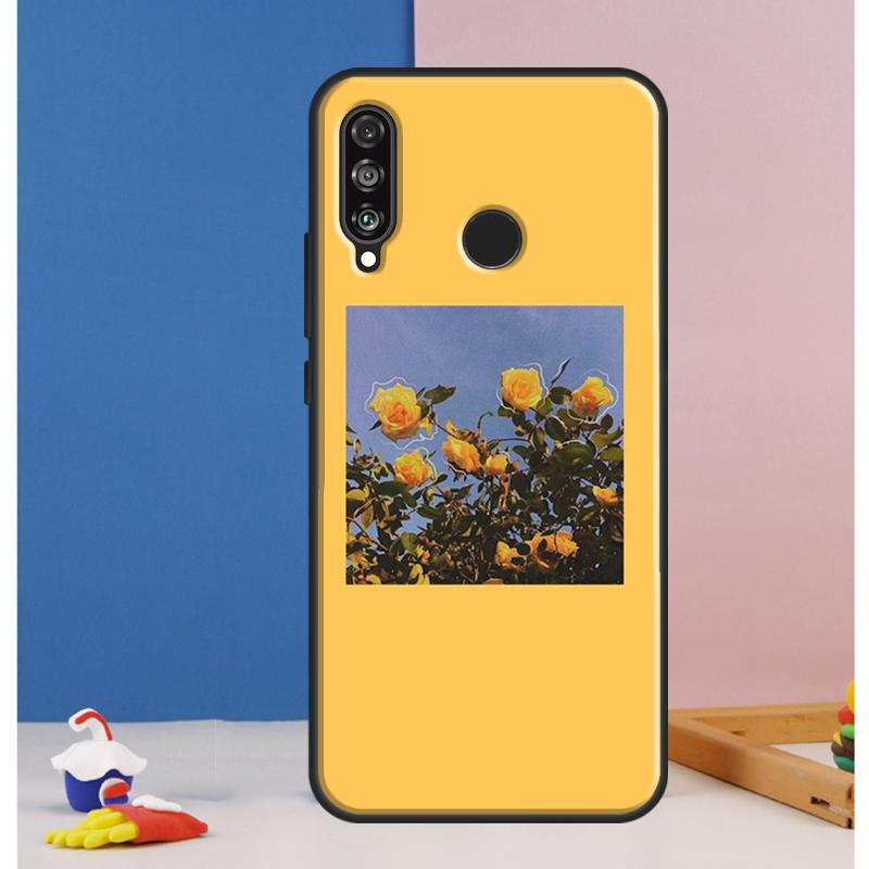 Эстетичный чехол с цветами для Huawei Nova Y70 Y60 Y90 Y61 Y91 Y72 Y73 12s 12i 11i 8i 9 10 SE P30 P40 Lite P60 Pro