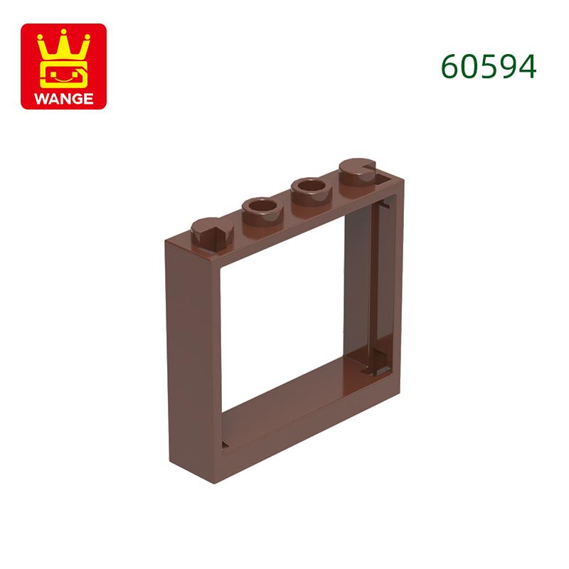 Нетоксичные 54 шт./лот 60594 Рама окна 1x4x3 Строительные блоки Аксессуары Moc Совместимые с Строительными кирпичиками DIY Детские игрушки