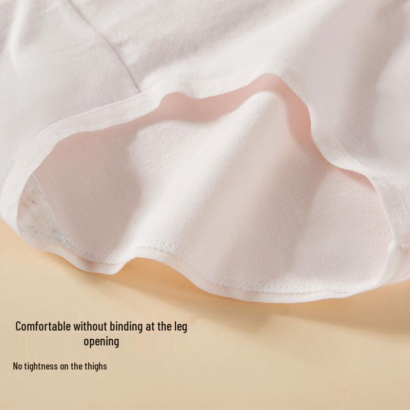 FENTENGCARE Women's 7A Antibacterial Seamless Mid-Rise Cotton Briefs