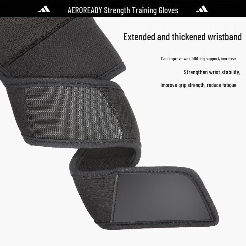 adidas Перчатки для фитнеса и тренировок с открытыми пальцами