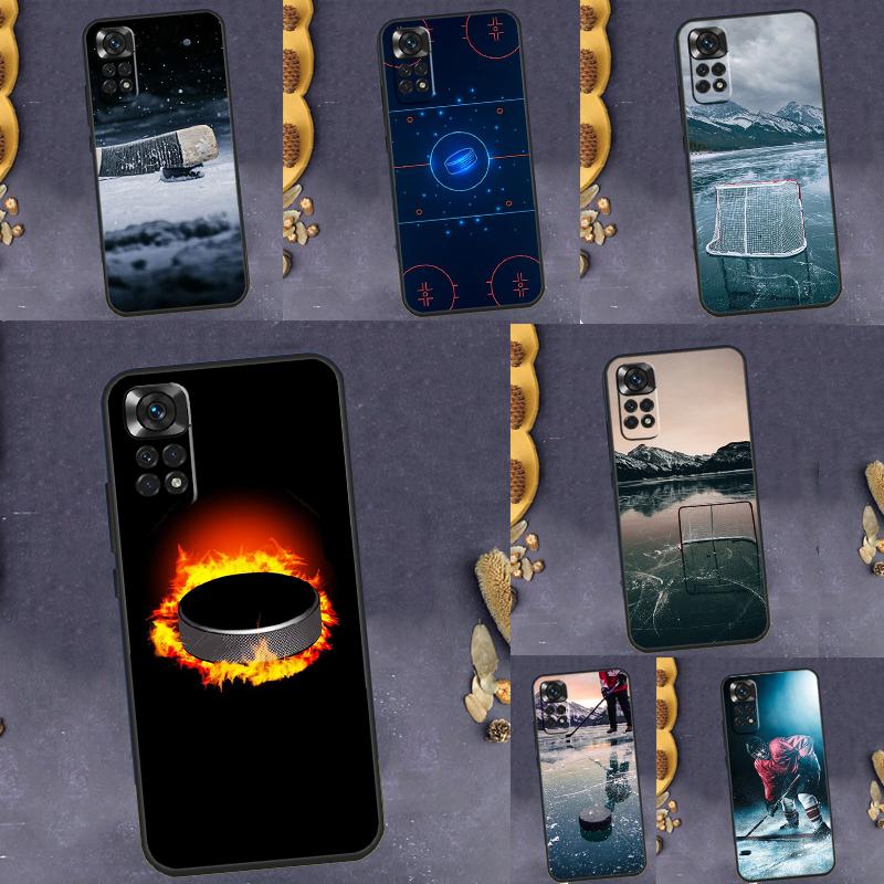 Ice Hockey Rink Case For Xiaomi Redmi Note 12 8 9 10 11 Pro Note 12S 11S 10S 9S 9A 9C 9T 10A 10C 12C Cover