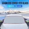 Anti Heat Car Sunshade Magnetic Snow Cover Block Cover Sun Shade Protector  Winter Season