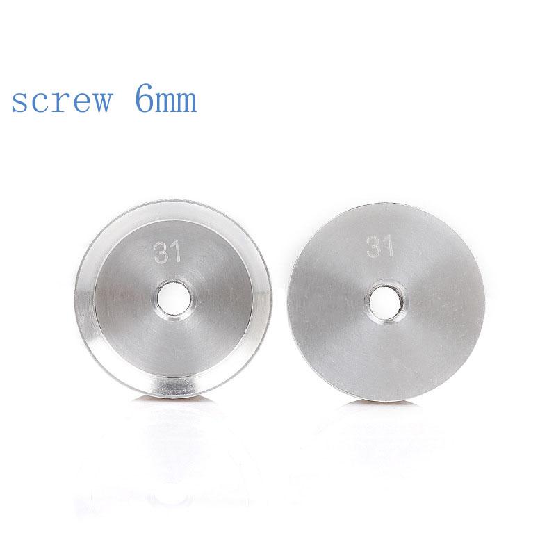 25 шт. Матрицы для закатки часов Инструмент для прессования задней крышки Пресс Закаточная машина Алюминиевая форма Аксессуары Инструмент для ремонта часов для часовщика