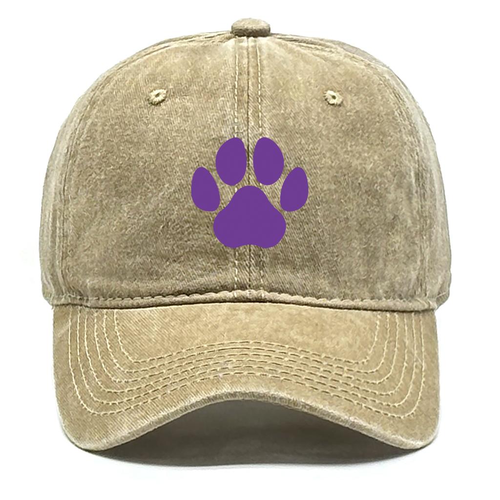 Multiple Colors Dog Claws Print Unisex Sun Hat Gorra Hombre Vintage-Inspired Stylish Adjustable Caps Perfect For Street Style