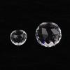 15Mm/25/50Mm Clear  Hanging Ball Glass Prism Sun Cather Faceted Balls For Chandeliers Part Home Wedding Decoration