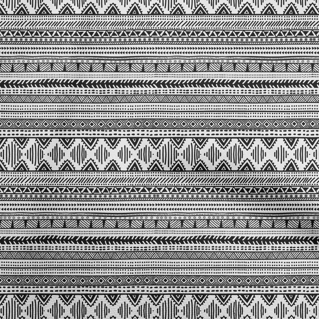 oneOone Cotton Flex Beige Fabric Tribal  Diy Clothing Quilting Fabric Print Fabric By Yard 40 Inch