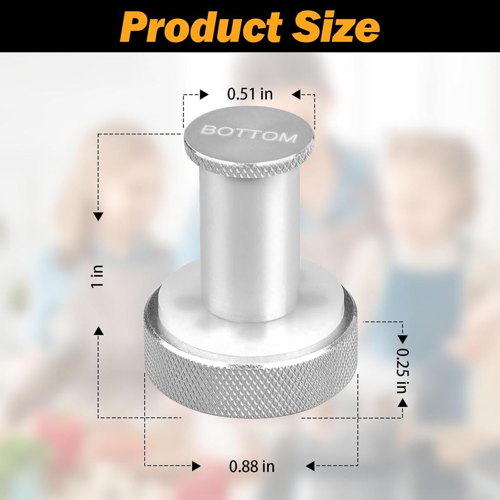 Pressure Cooker Canner Parts Replacement Presto, Pressure Cooker Air Vent Cover/Lock 23 Quart 409A 16QT - 2 Pack, Silver