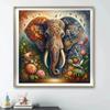 DIY алмазная живопись цветы слон новый бисер вышивка мозаика 5D полный алмазный набор крестиков настенное искусство