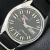 АВТОМАТИЧЕСКИЕ ВИНТАЖНЫЕ ЧАСЫ SEIKO 5 ЯПОНИЯ 6309A МУЖСКИЕ С ЧЕРНЫМ ЦИФЕРБЛАТОМ a702101-5 R208-a702101