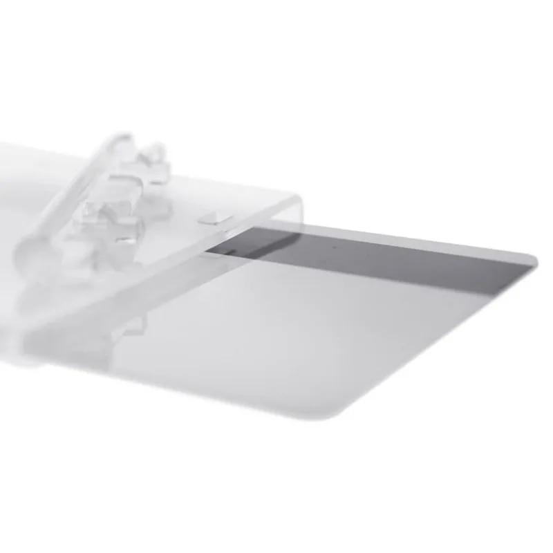 1 шт., прозрачный горизонтальный пластиковый держатель для карт из АБС-пластика, держатель для сертификатов с блокировкой, ПК, жесткий пластиковый нагрудник, аксессуары для медсестер