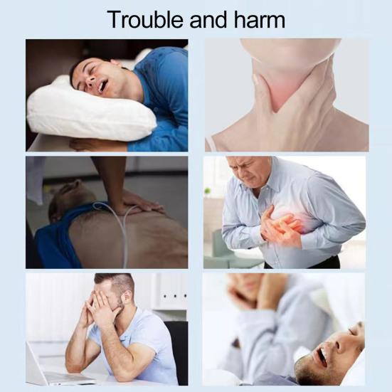 Anti Snoring Devices Silicone Braces Ergonomic Snore Reducing Aid Improve Airflow Breathing Anti-grinding Dental Guard Anti-snore Sleep Apnea Devices