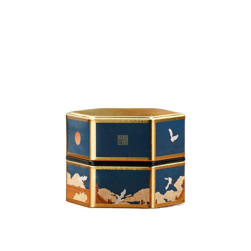 Container Tea Set Accessories Hexagonal Empty Tea Organizer Tea Pot Tea Storage Tank Tea Box