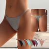 Ladies' Seamless Low Waist Hollow Thong Underwear