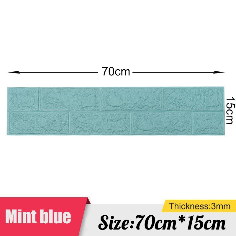 5/10 шт. 30x35 см/70x15 см обои самоклеящиеся спальни теплые 3d трехмерные фоновые стены детская комната водонепроницаемые наклейки с героями мультфильмов