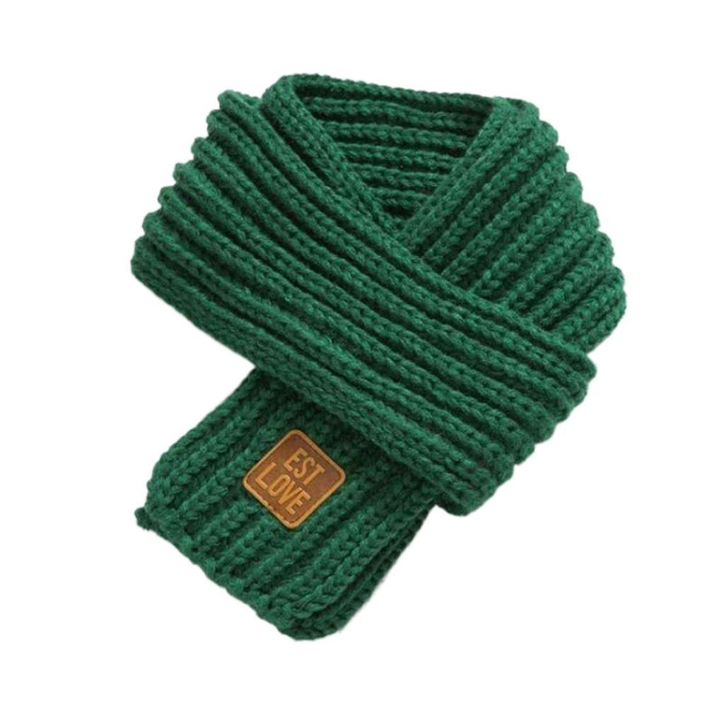 Ветрозащитный Осенне-зимний Вязаный Теплый Шарф Уличный Шарф Аксессуары для одежды Детский Шарф