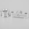 Silver Solid Shifter Stabilizer Linkage Bushing Kit Aluminum Alloy Fit for Acura Integra Honda Civic Del Sol CRX B Series Engine