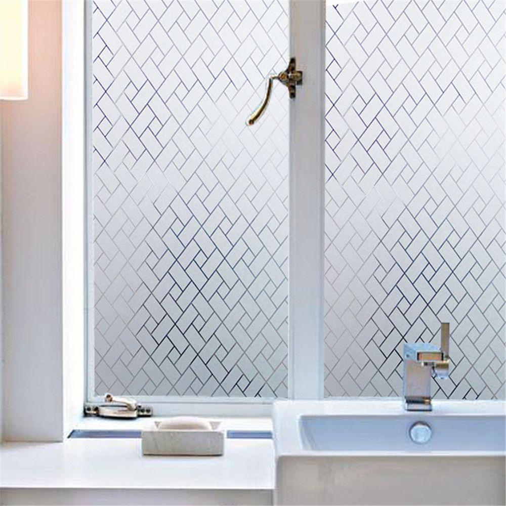 Window Vinyl Sticker 3D Static Decorative Privacy Window Films Glass Sticker Window Glass Sticker