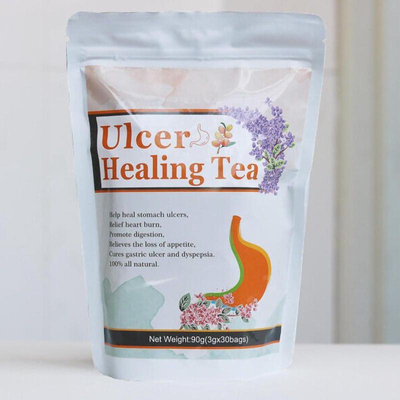 Natural Ulcer Healing Tea Gastric Stomach Pain Bloating Relief Promote Digestion