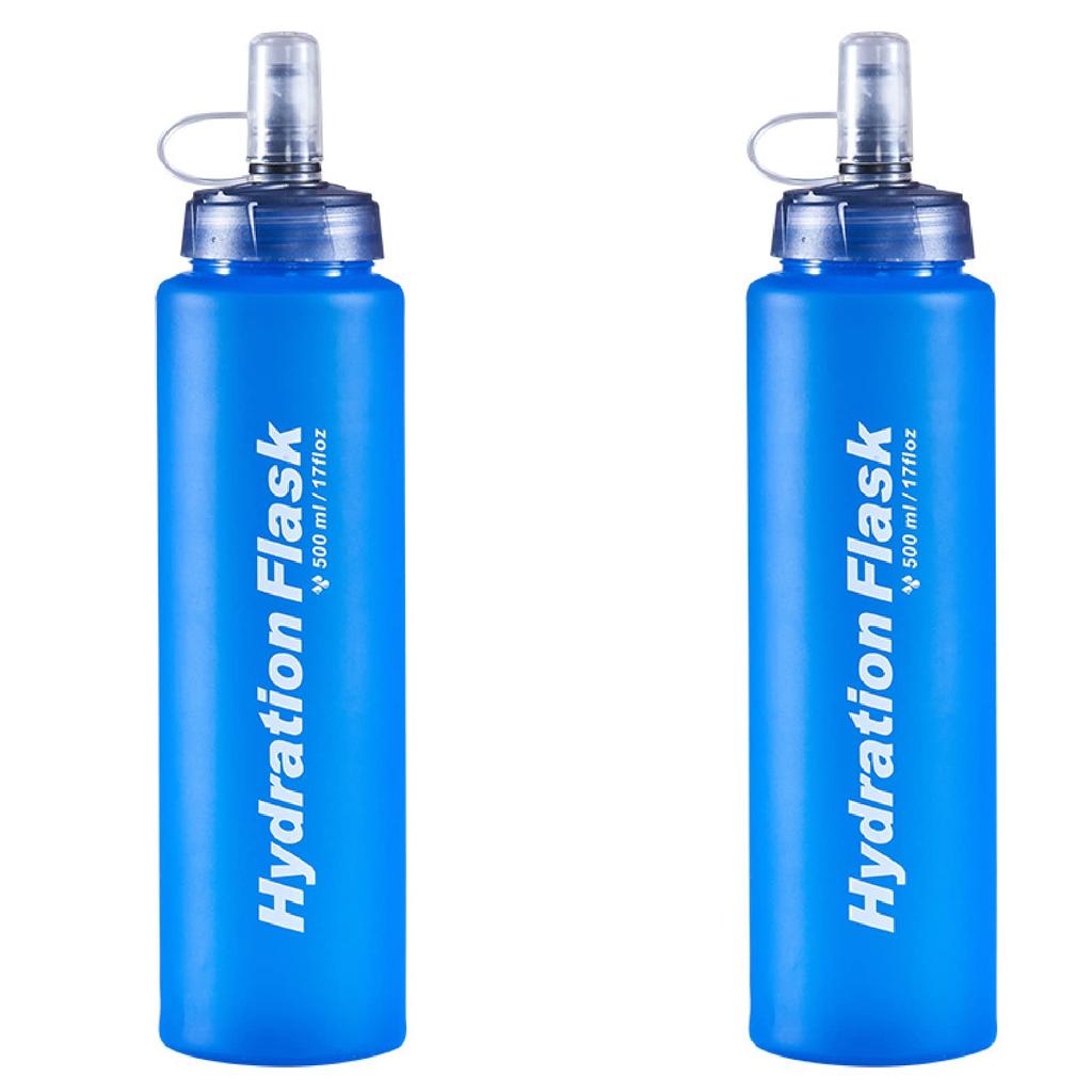 YAPJEB Hydration Foldable Water Soft Water Water Supply Running Soft Trail Soft Outdoor Bottle, Bottle, Bottle, Bottle, Bottle, 500ml, Flask,