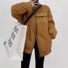 Withdrawal Pinzheng winter new fashion foreign style design sense casual rhombus grid warm cotton jacket