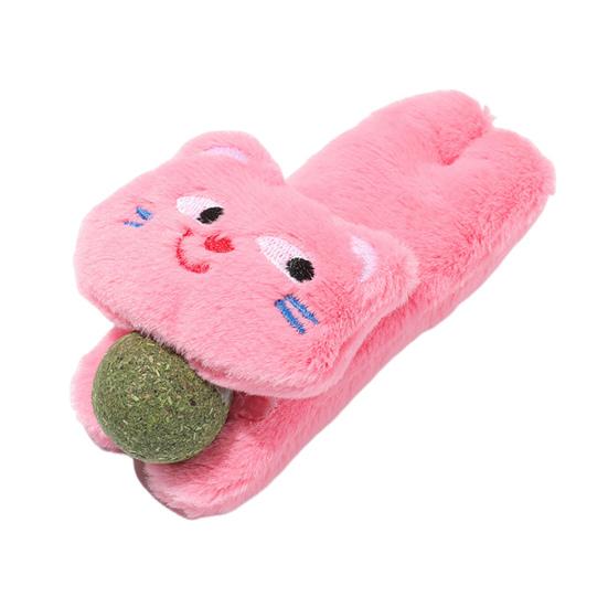 5 шт. Кошачий мячик с кошачьей мятой, жевательная игрушка, снятие скуки и стресса, интерактивная плюшевая кукла для котят, игрушка для прорезывания зубов и чистки зубов, товары для домашних животных