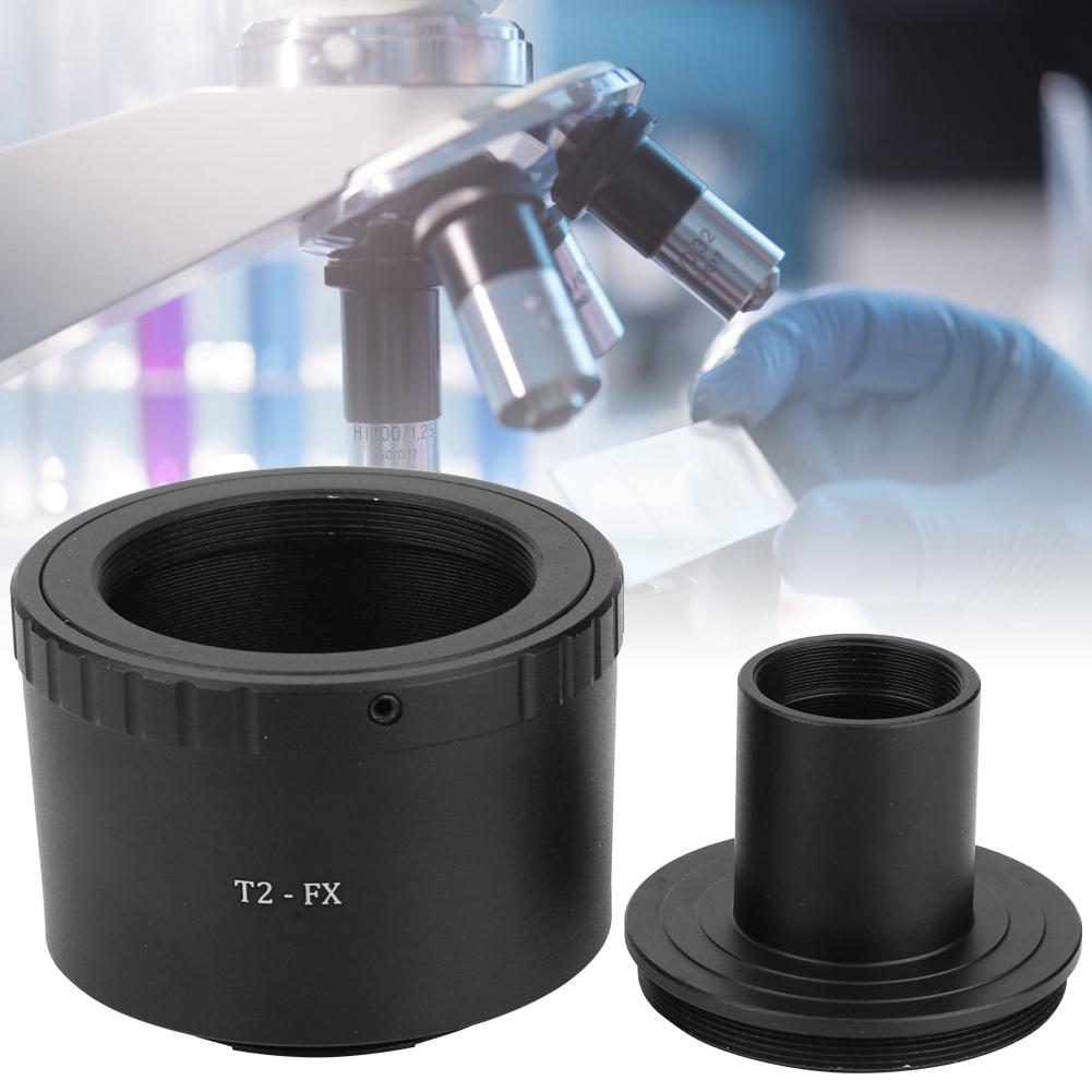 Металлическое переходное кольцо T2-FX для микроскопа с креплением T Mount 23,2 мм на камеру Fuji FX Mount
